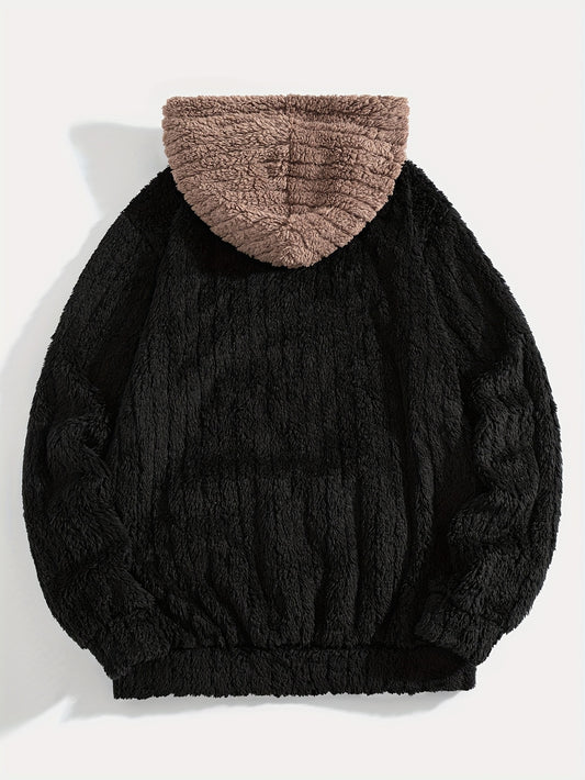 Sudadera con Capucha de Felpa