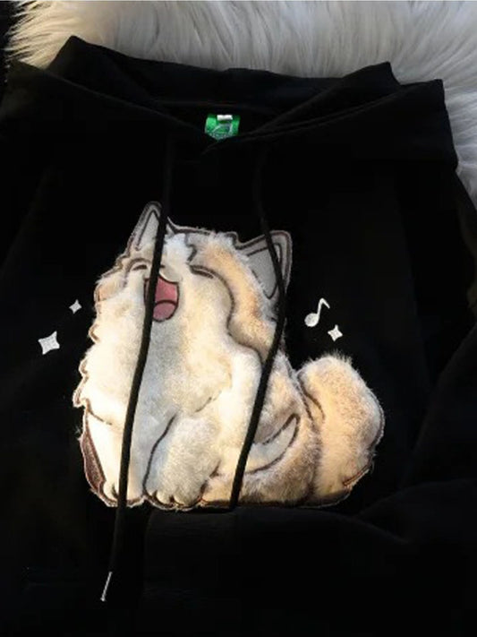 Sudadera de gato
