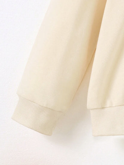 Sudadera de cuello redondo para mujer