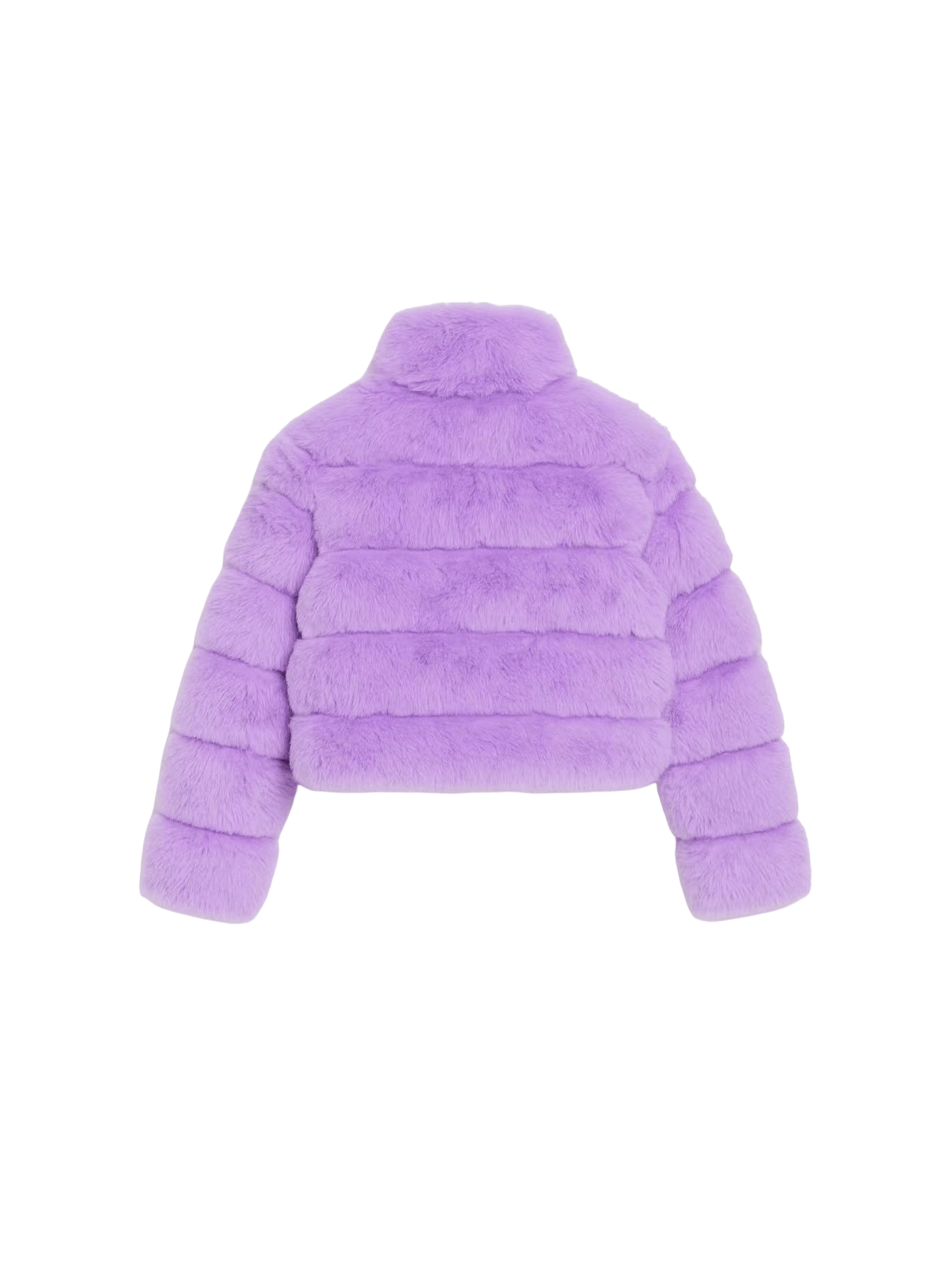 Abrigo Elegante de Piel Sintética