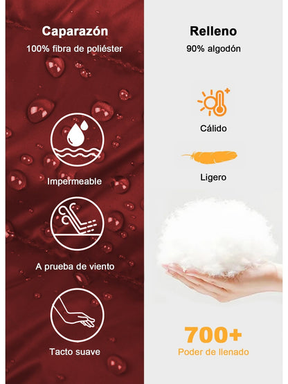 Chaqueta cálida estilo Vintage