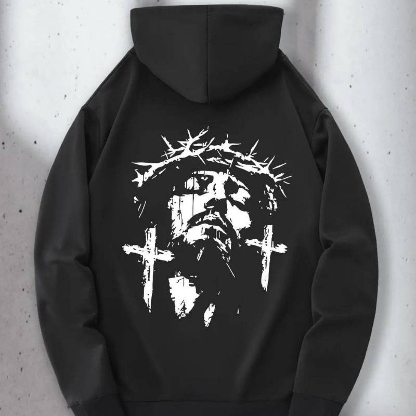 Sudadera con Cristo Negro