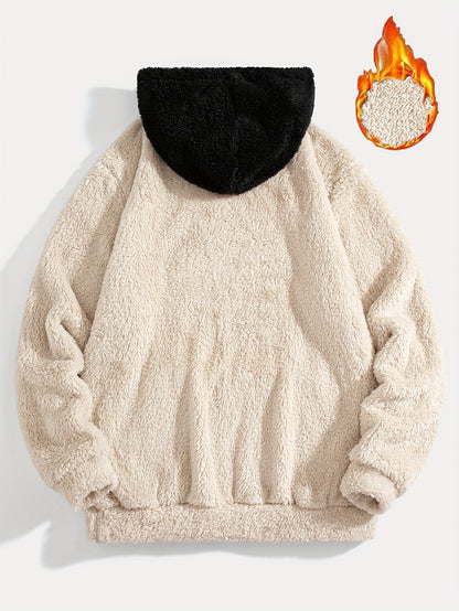 Sudadera con capucha de forro polar