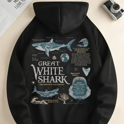 Sudadera para Mujer del Gran Tiburón Blanco