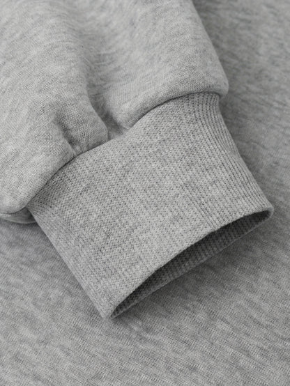 Sudadera con capucha extra grande para mujer con estampado de gatitos en la espalda