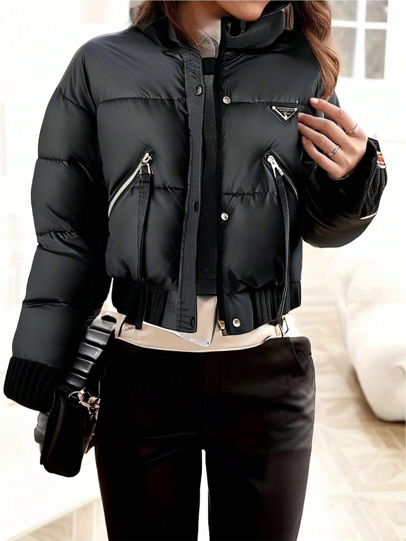 Chaqueta de Plumas con capucha