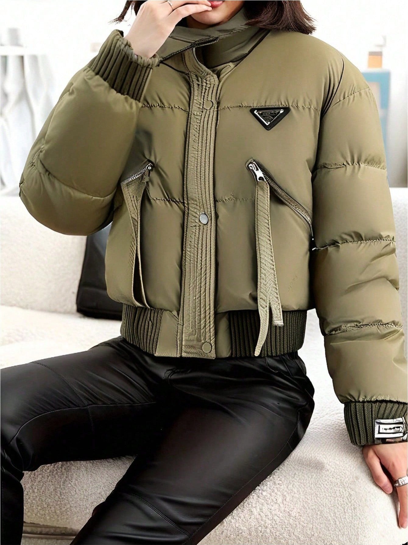 Chaqueta de Plumas con capucha