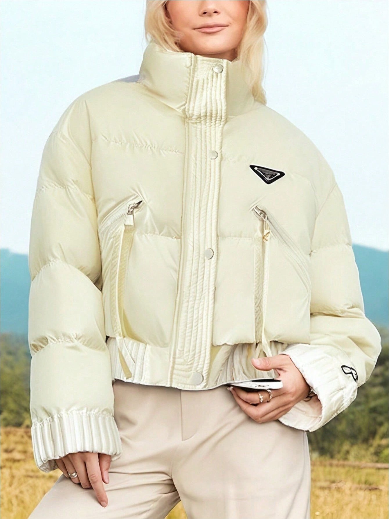 Chaqueta de Plumas con capucha