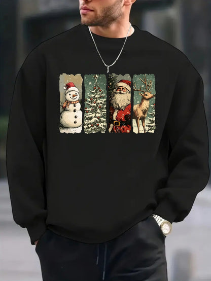 Suéter de Navidad Impresión de moda