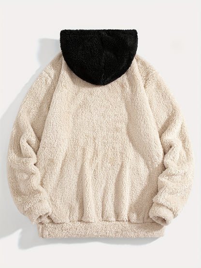 Sudadera con capucha de forro polar