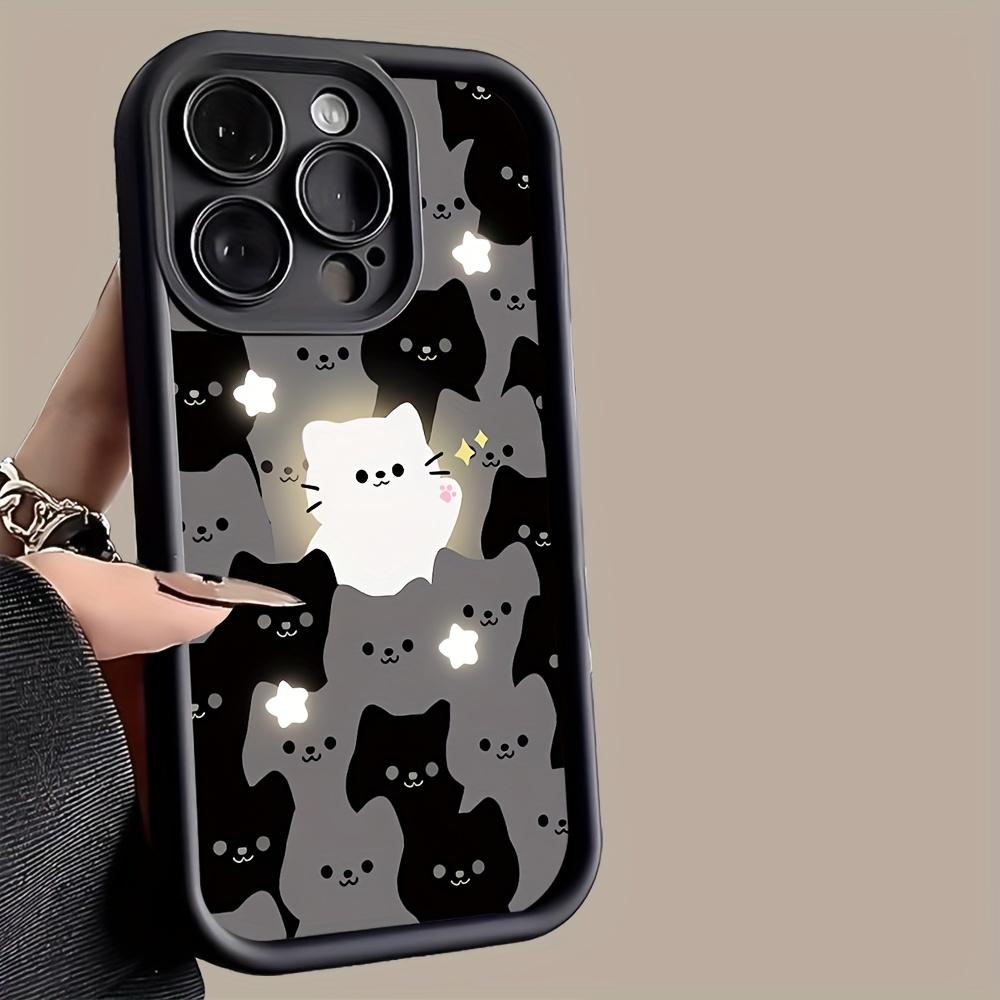 Gato blanco brillante