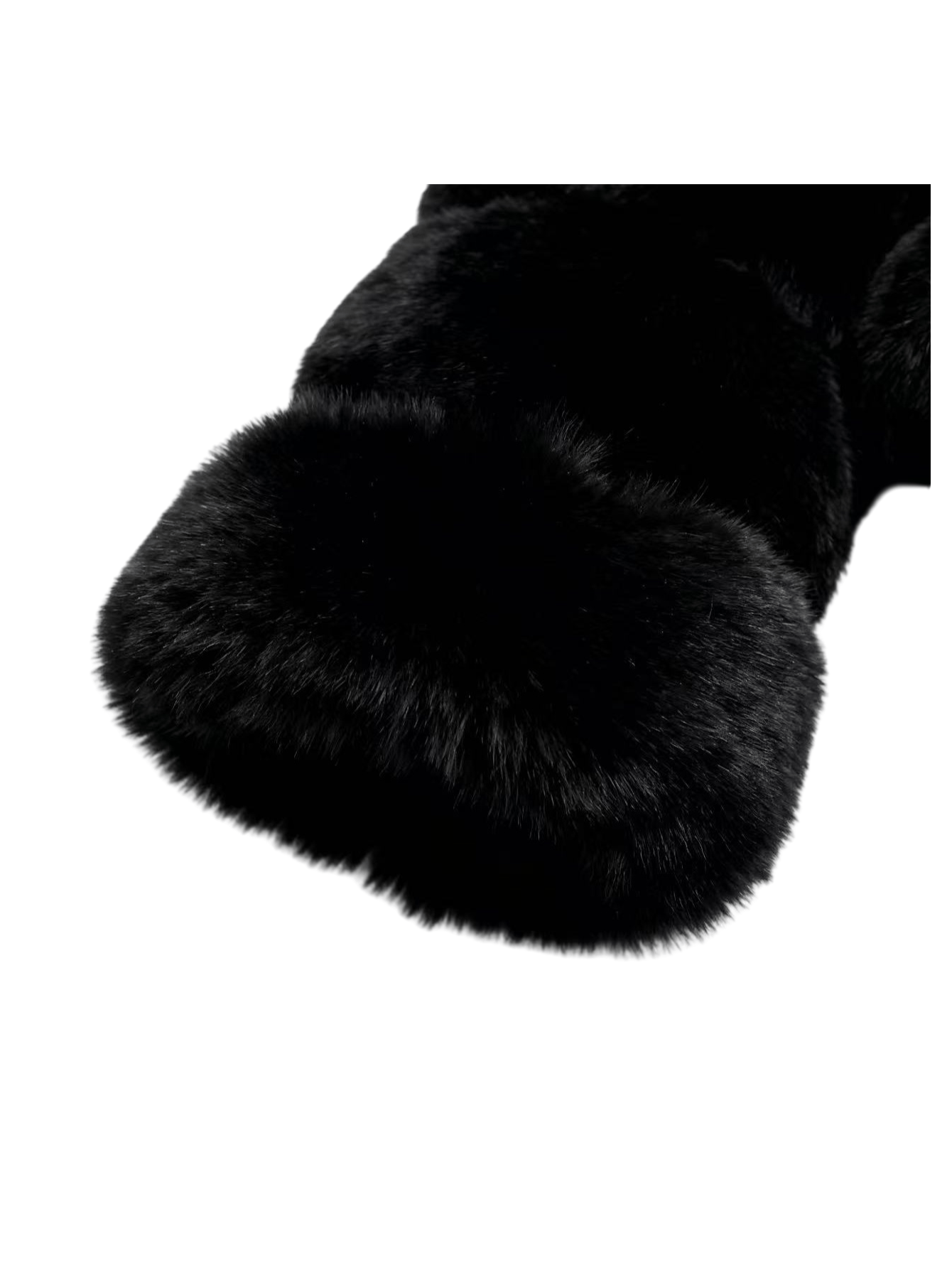 Abrigo Elegante de Piel Sintética