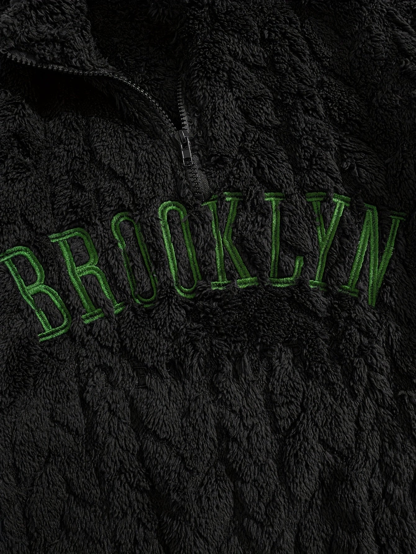 Suéter BROOKLYN de Cuello Alto con Cremallera