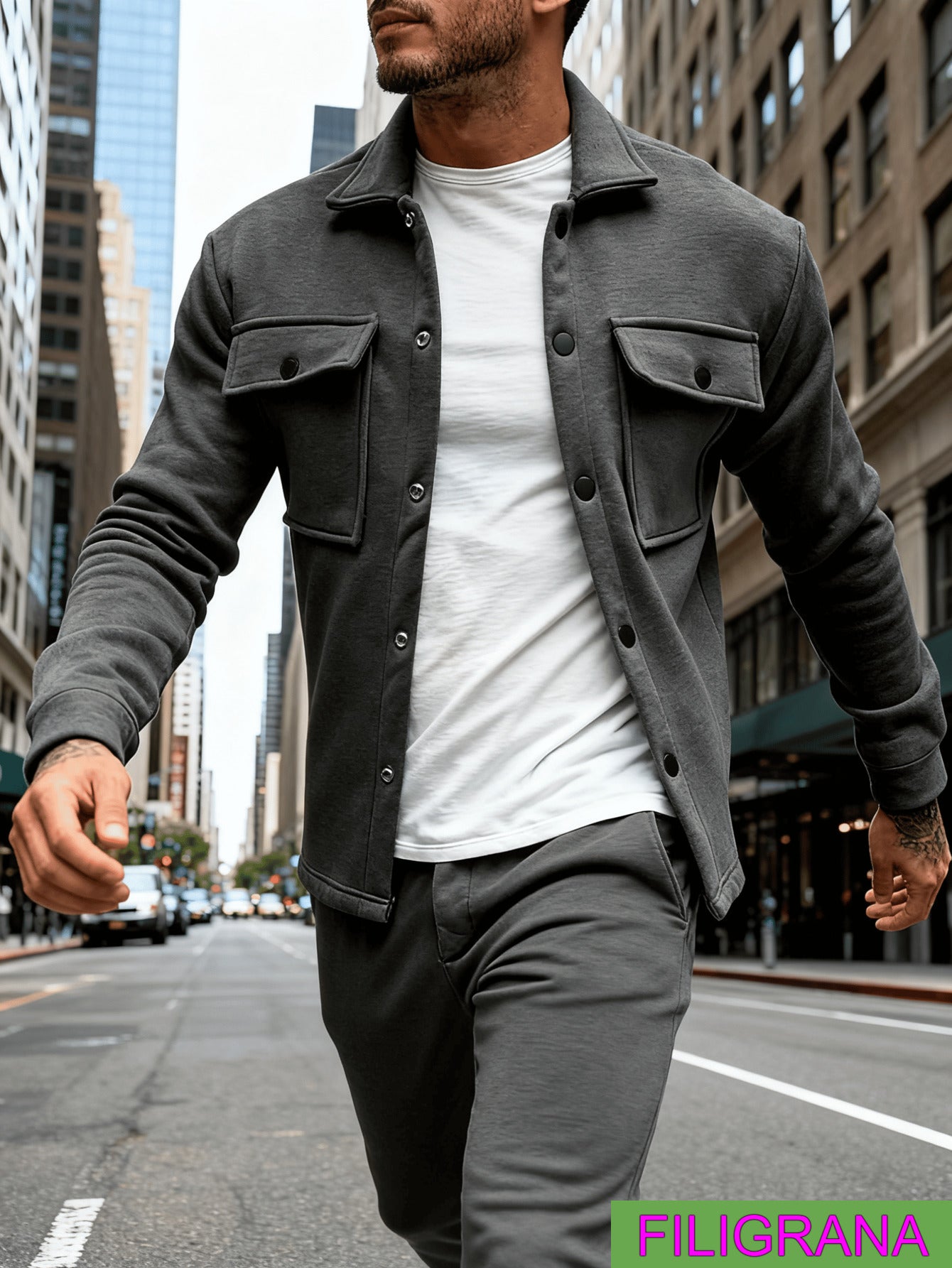 Chaqueta Tipo Workwear