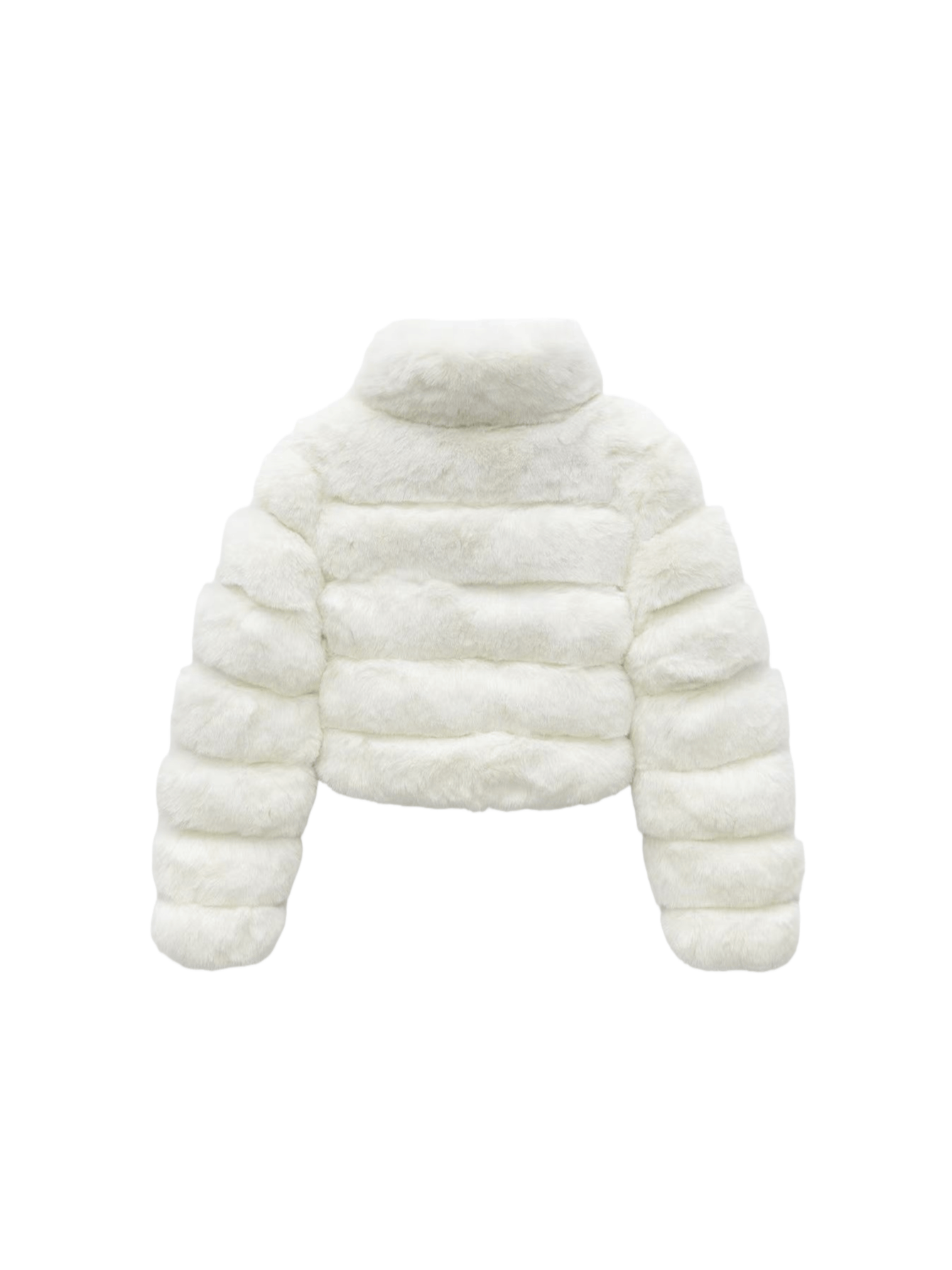 Abrigo Elegante de Piel Sintética