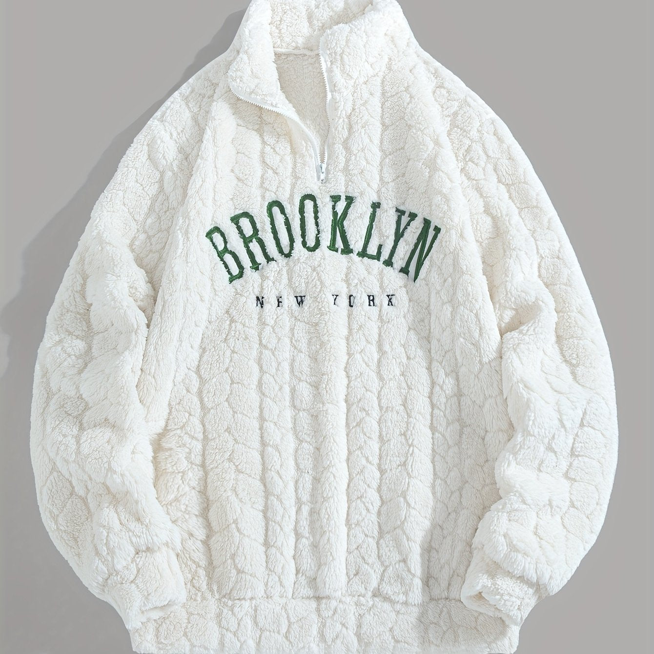 Suéter BROOKLYN de Cuello Alto con Cremallera