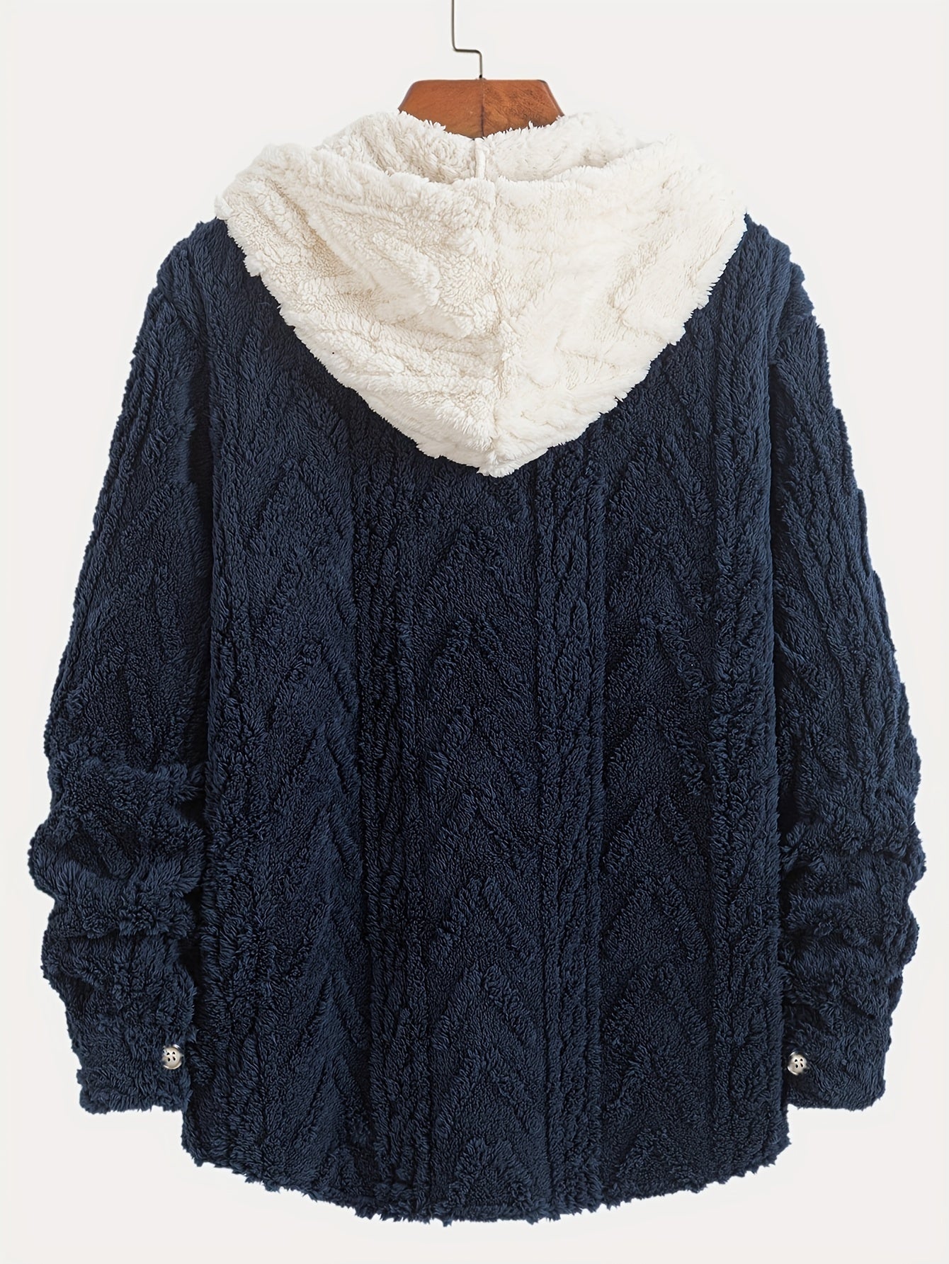 Chaqueta con Capucha de Felpa Polar