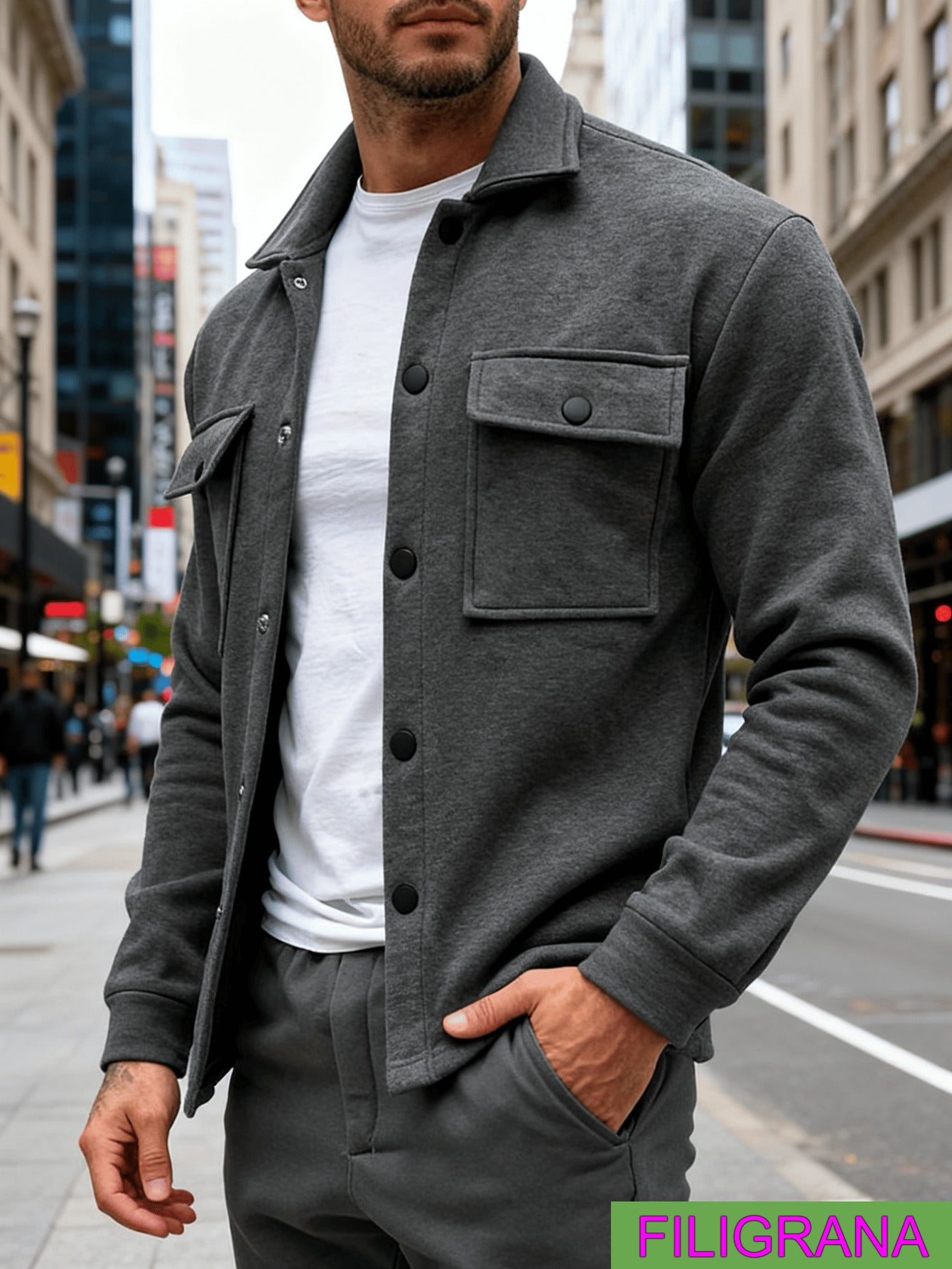 Chaqueta Tipo Workwear