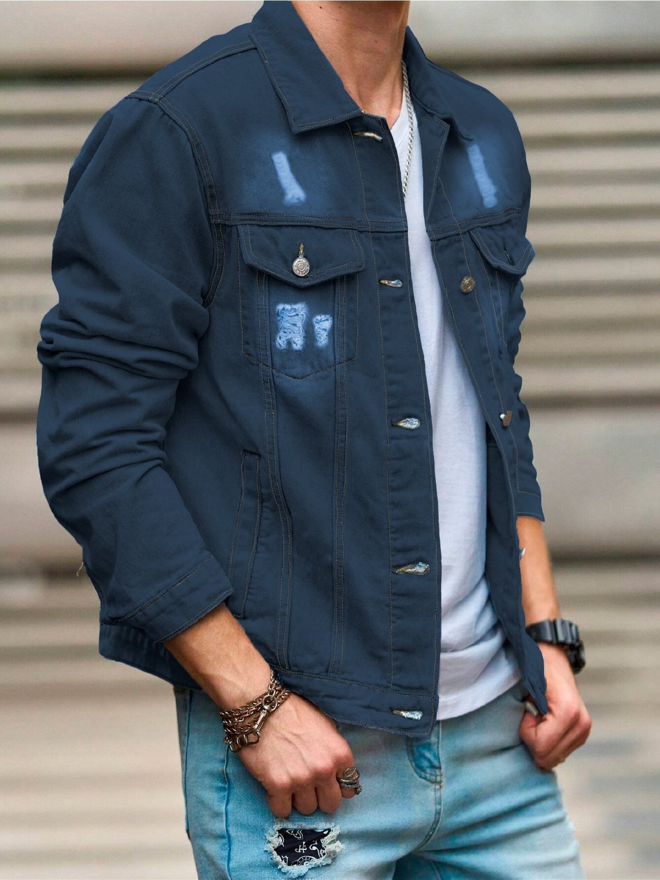 Chamarras de Mezclilla con Diseño Clásico