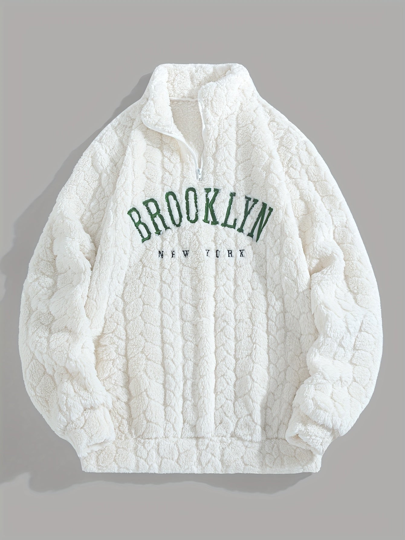 Suéter BROOKLYN de Cuello Alto con Cremallera