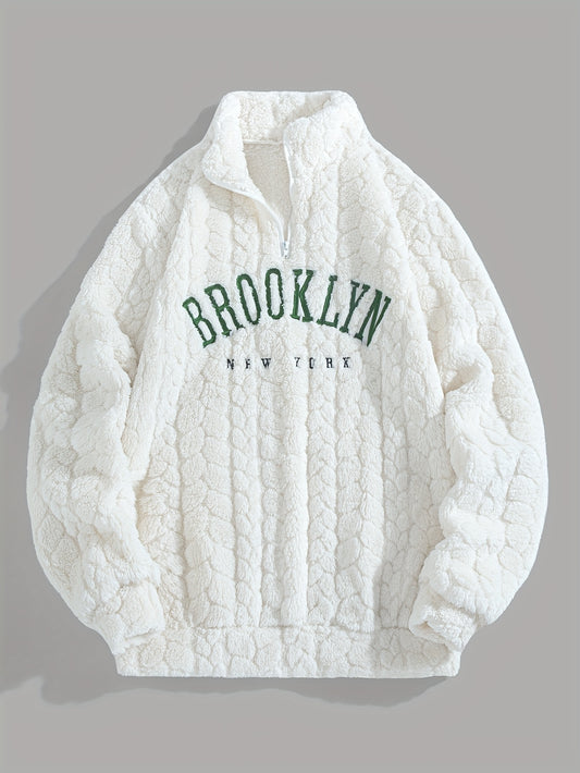 Suéter BROOKLYN de Cuello Alto con Cremallera