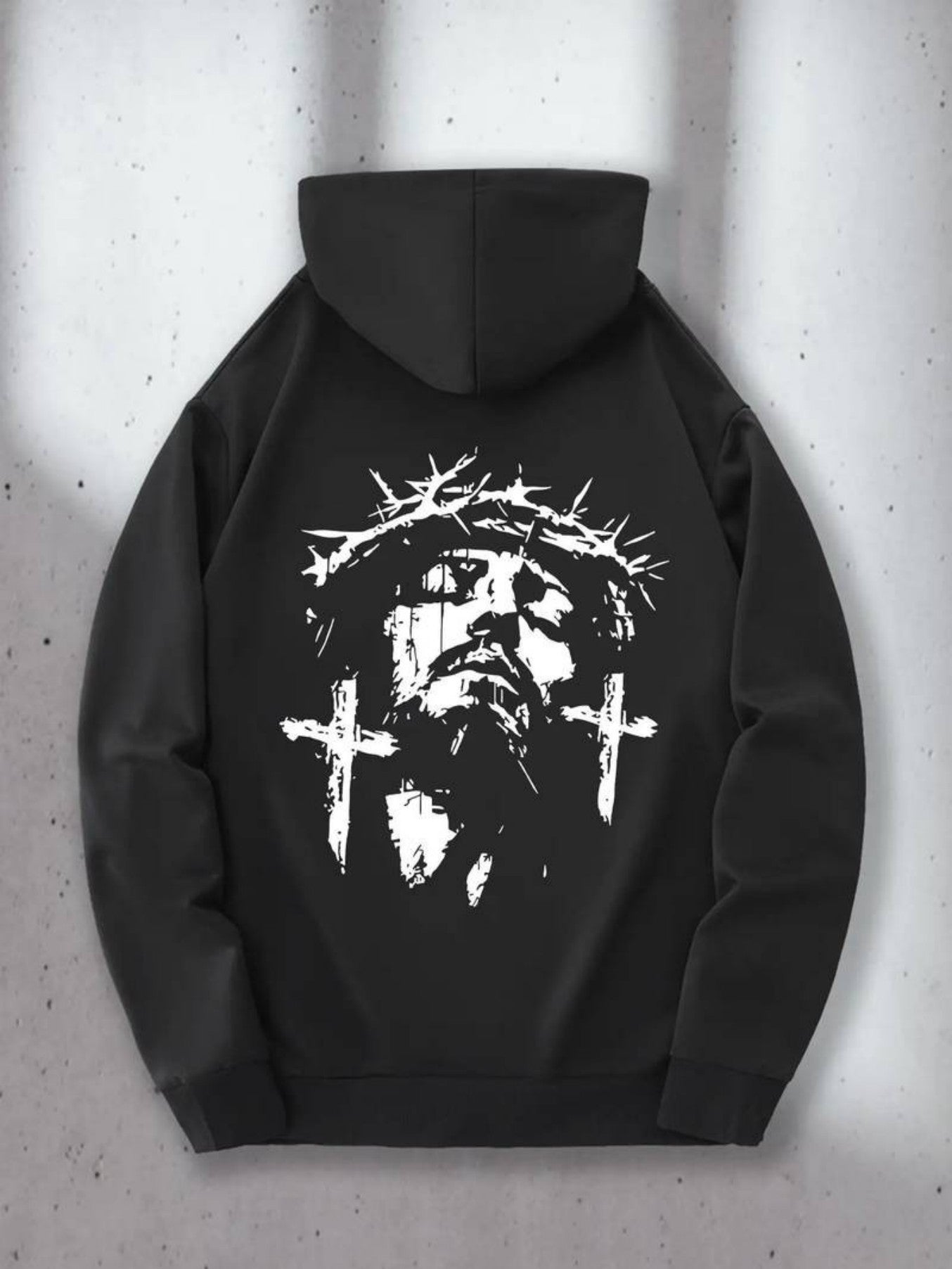 Sudadera con Cristo Negro