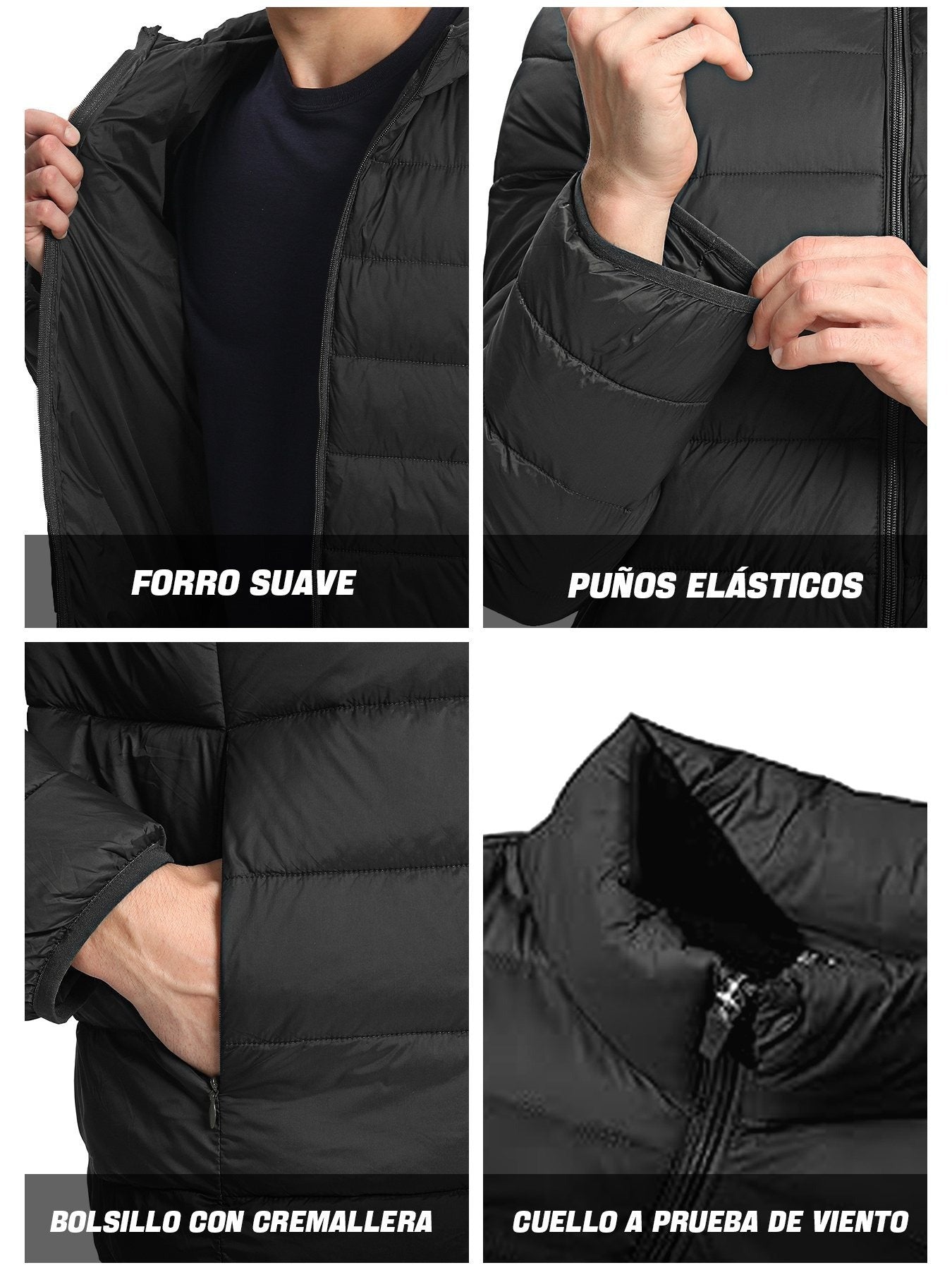 Chaqueta cálida estilo Vintage