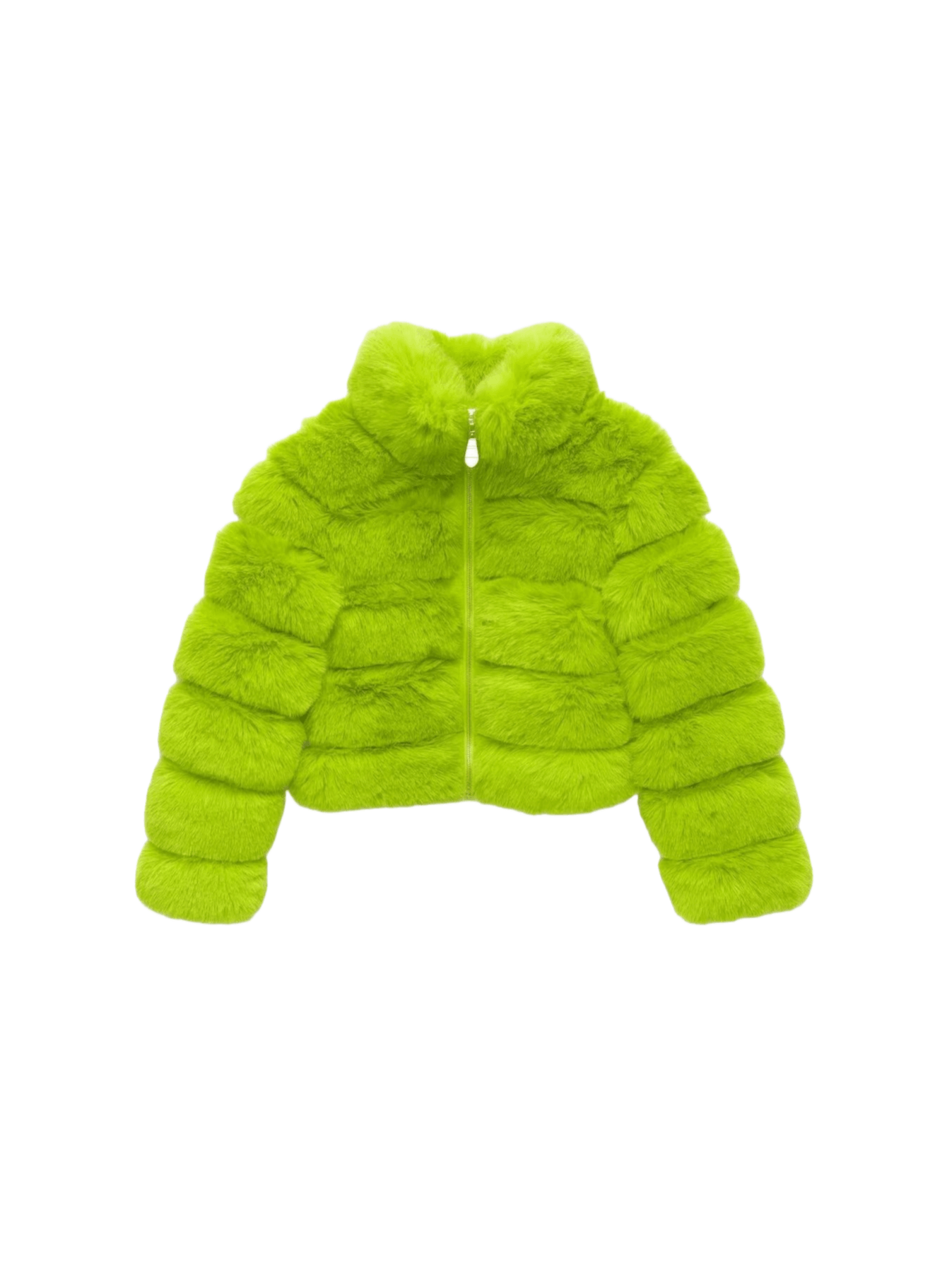 Abrigo Elegante de Piel Sintética