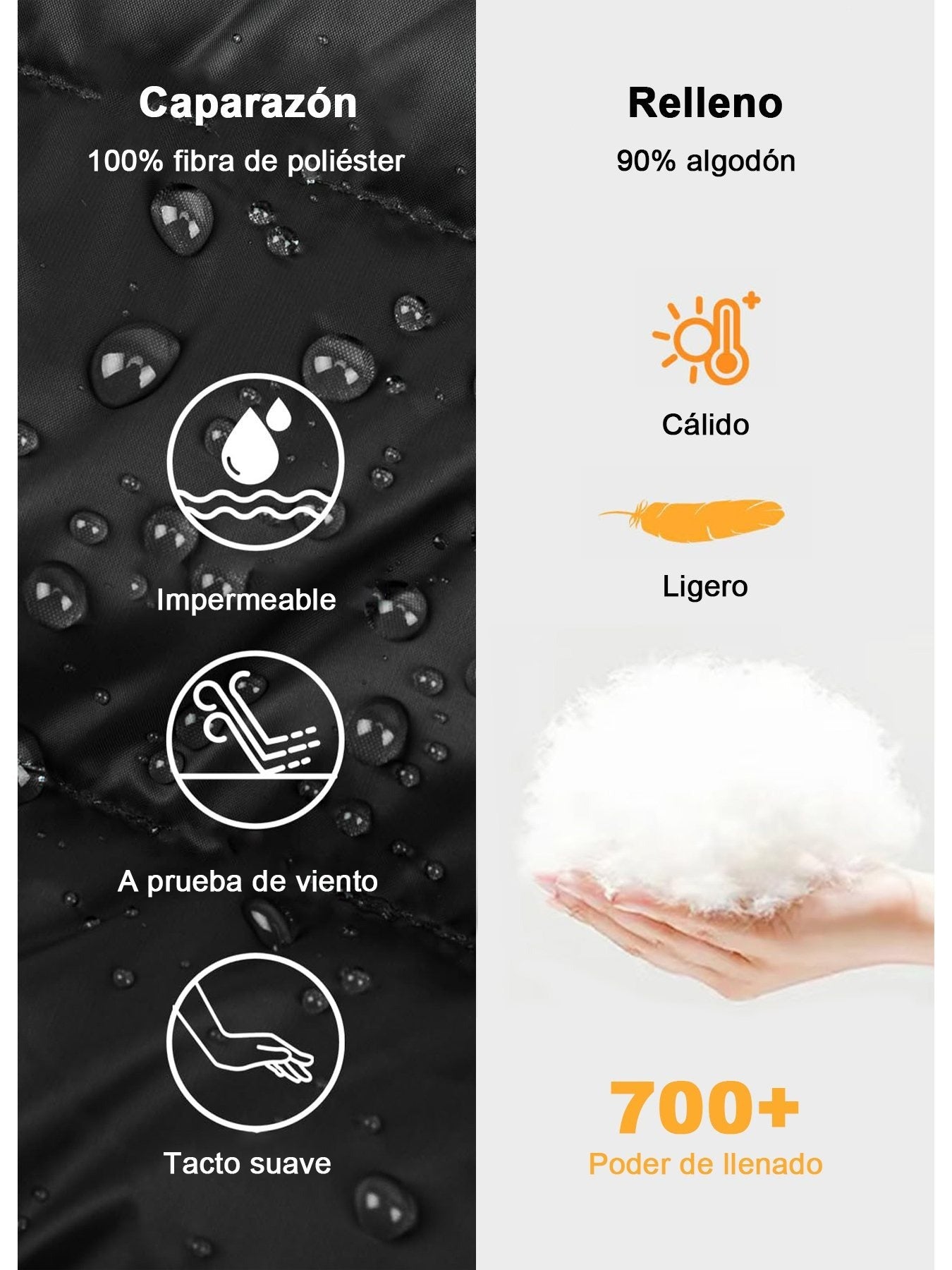 Chaqueta cálida estilo Vintage