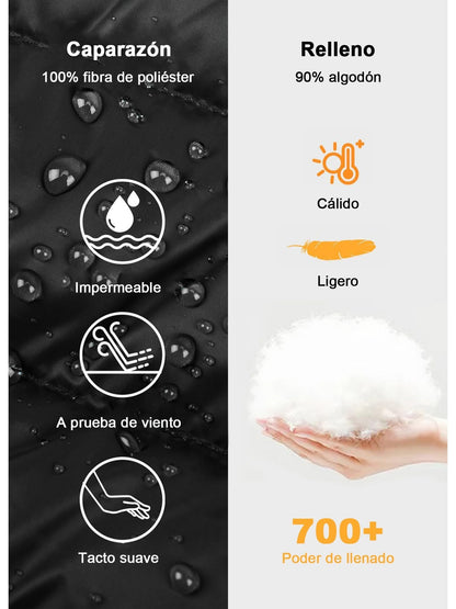 Chaqueta cálida estilo Vintage