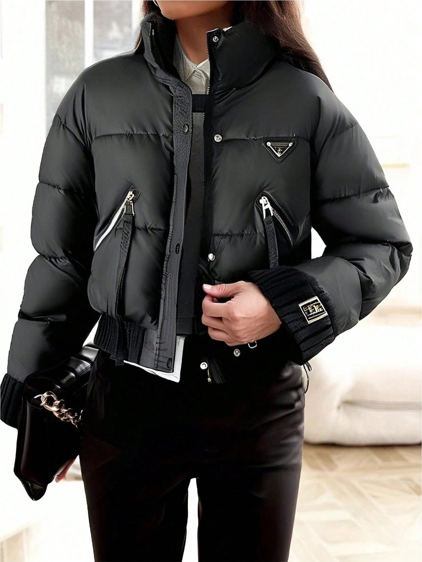 Chaqueta de Plumas con capucha