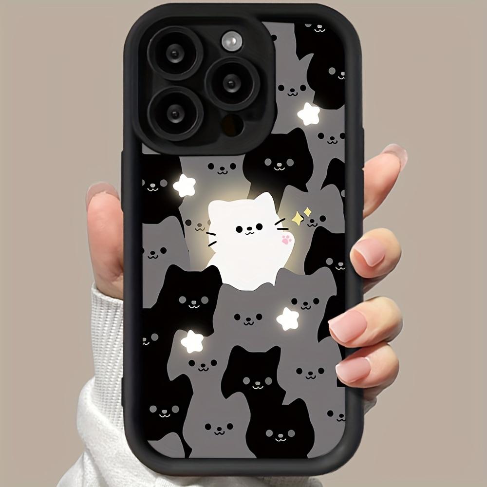 Gato blanco brillante