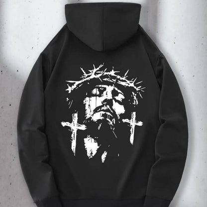 Sudadera con Cristo Negro