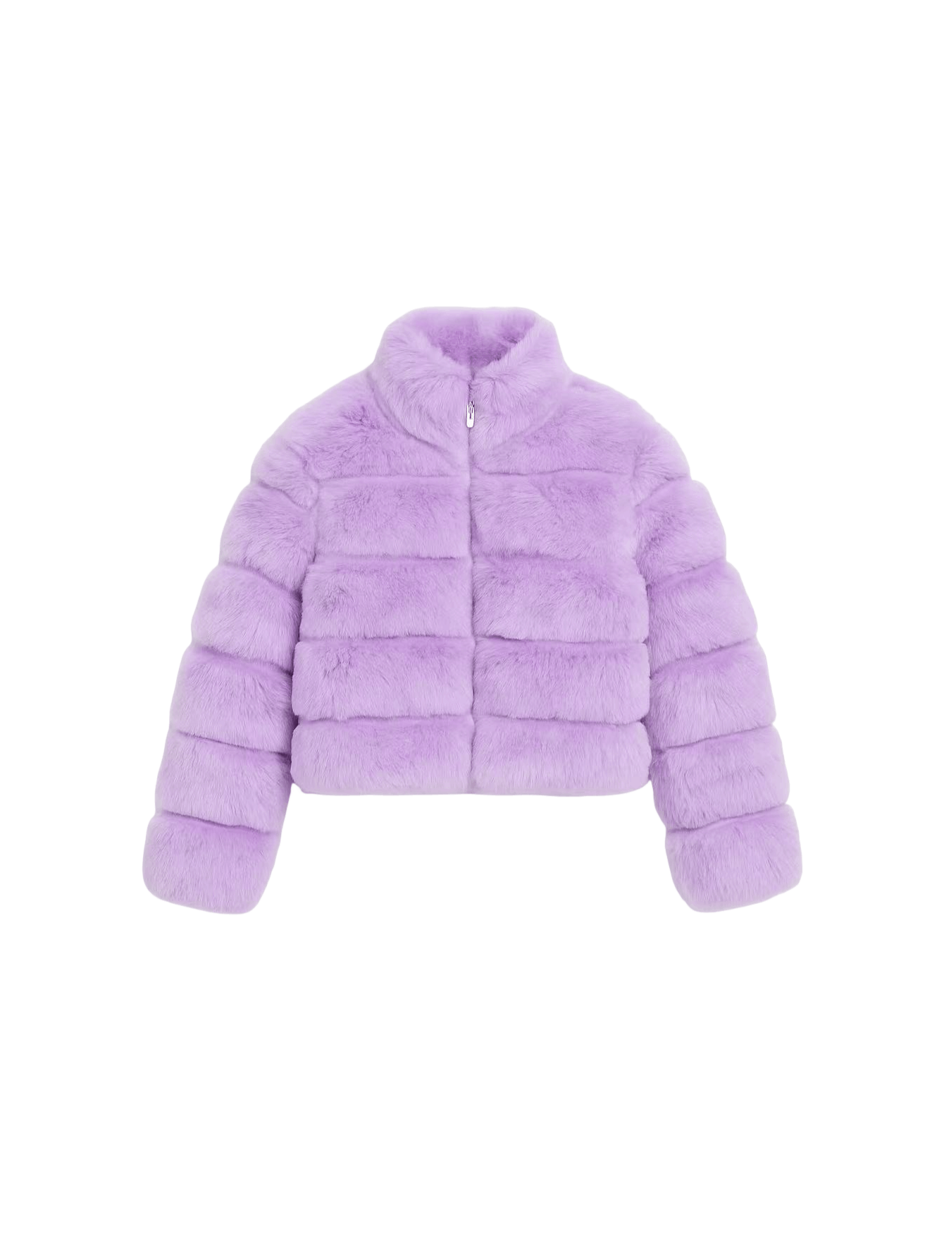 Abrigo Elegante de Piel Sintética