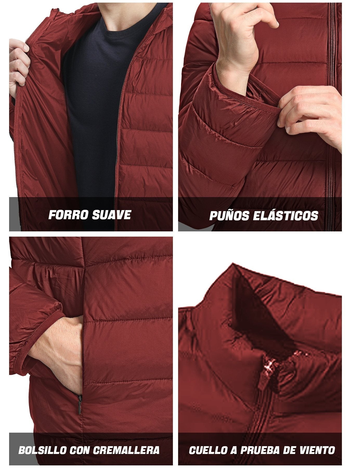 Chaqueta cálida estilo Vintage