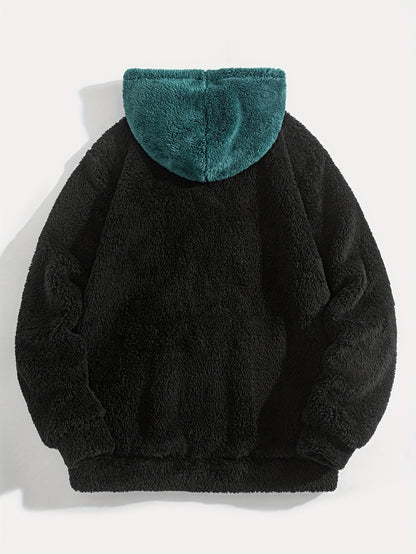 Sudadera con capucha de forro polar