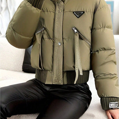 Chaqueta de Plumas con capucha