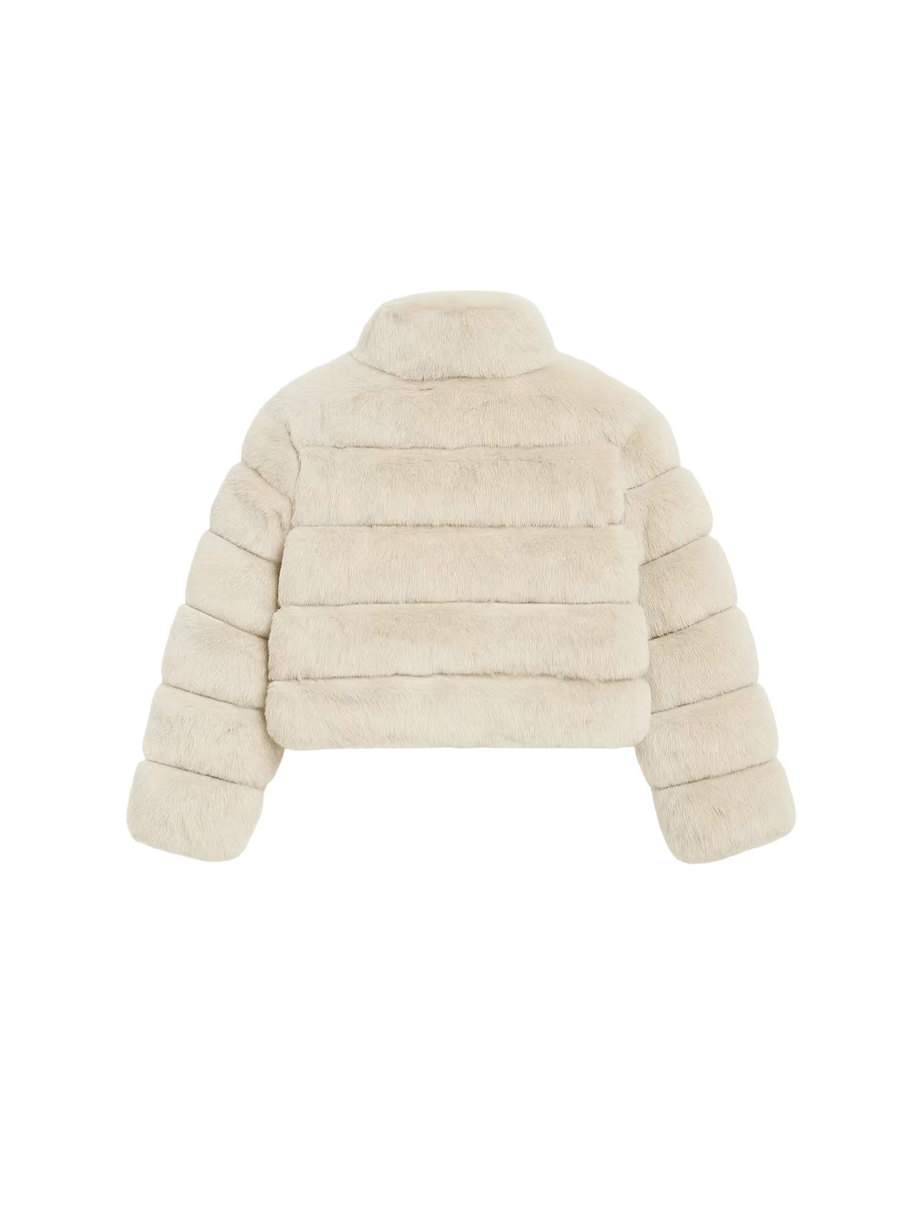 Abrigo Elegante de Piel Sintética