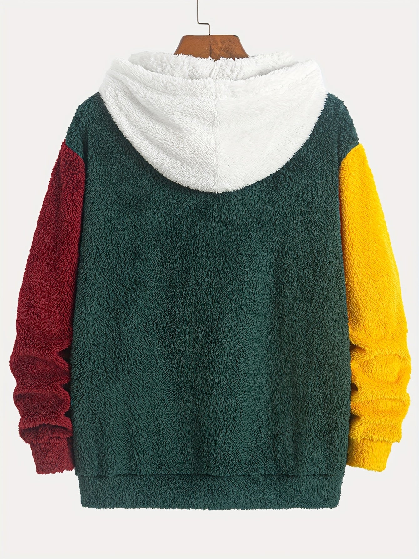 Sudadera con Capucha de Peluche Multicolor