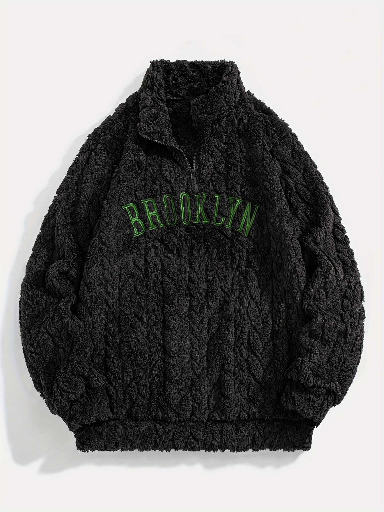 Suéter BROOKLYN de Cuello Alto con Cremallera