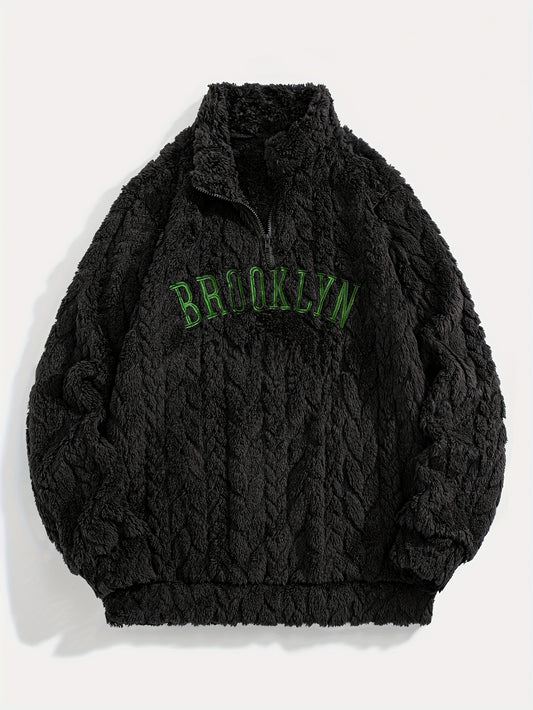 Suéter BROOKLYN de Cuello Alto con Cremallera