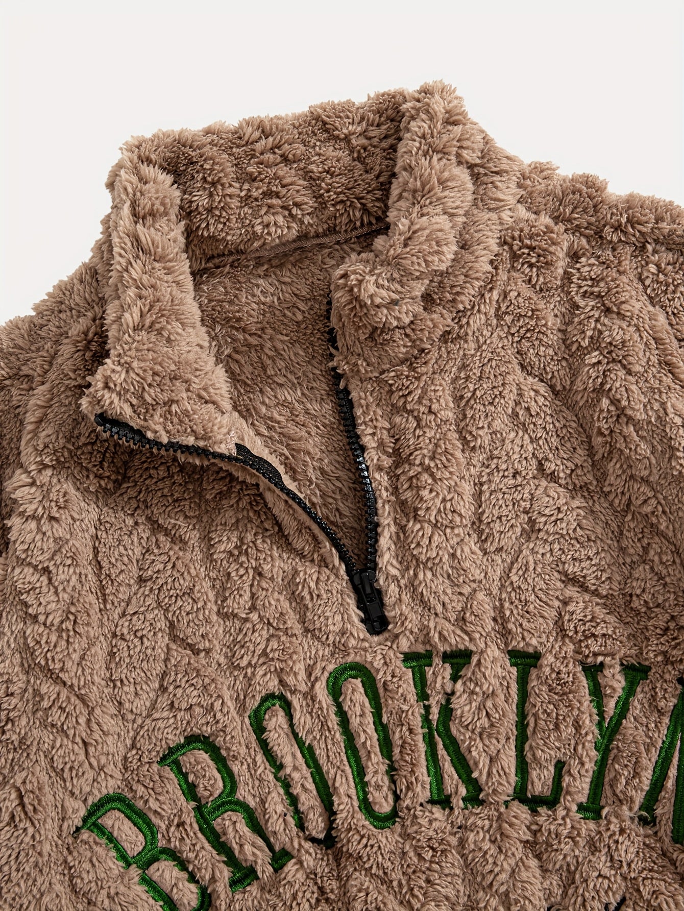 Suéter BROOKLYN de Cuello Alto con Cremallera