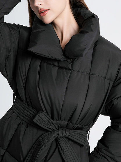 Abrigo acolchado versátil y holgado para mujer