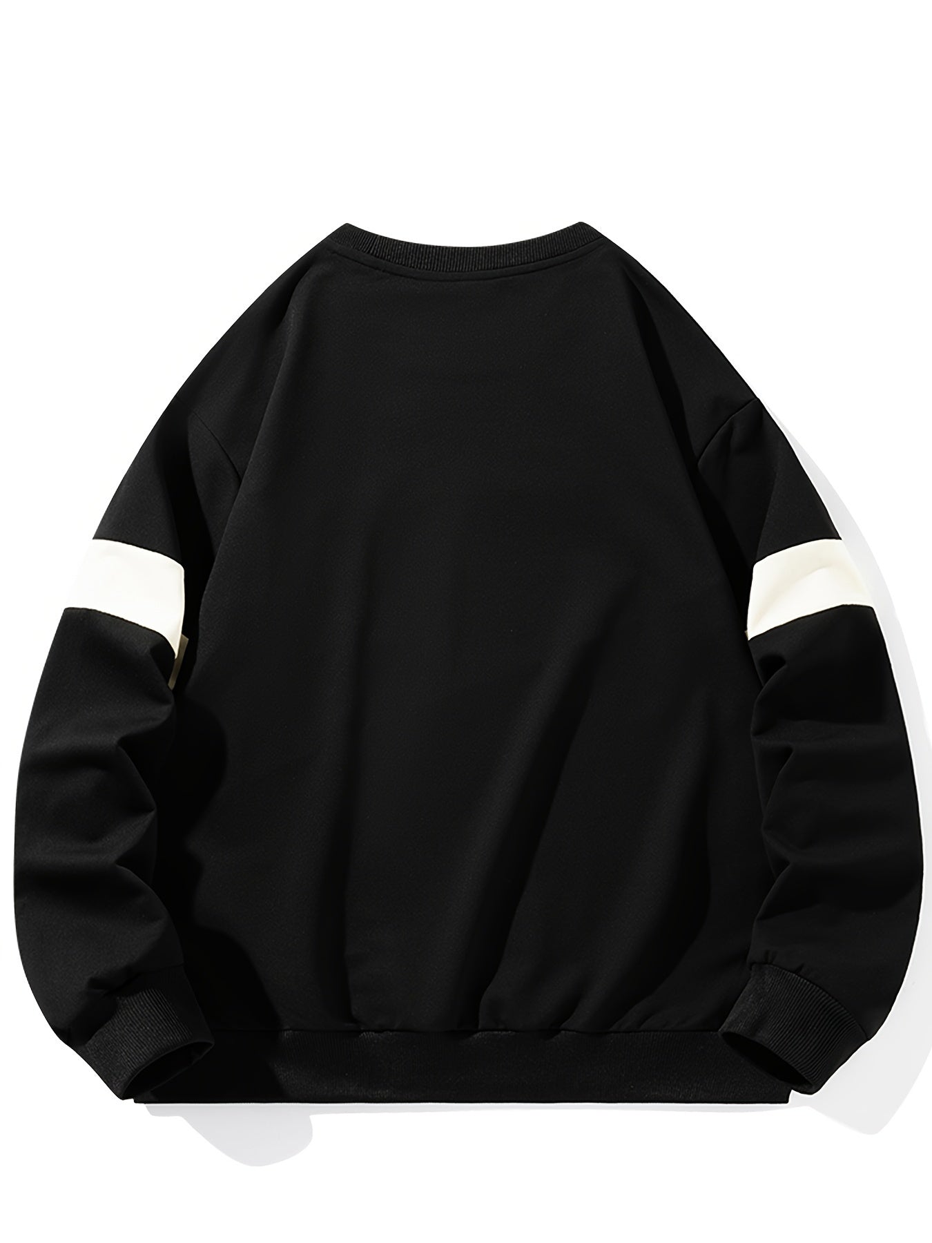 Sudadera deportiva casual de cuello redondo