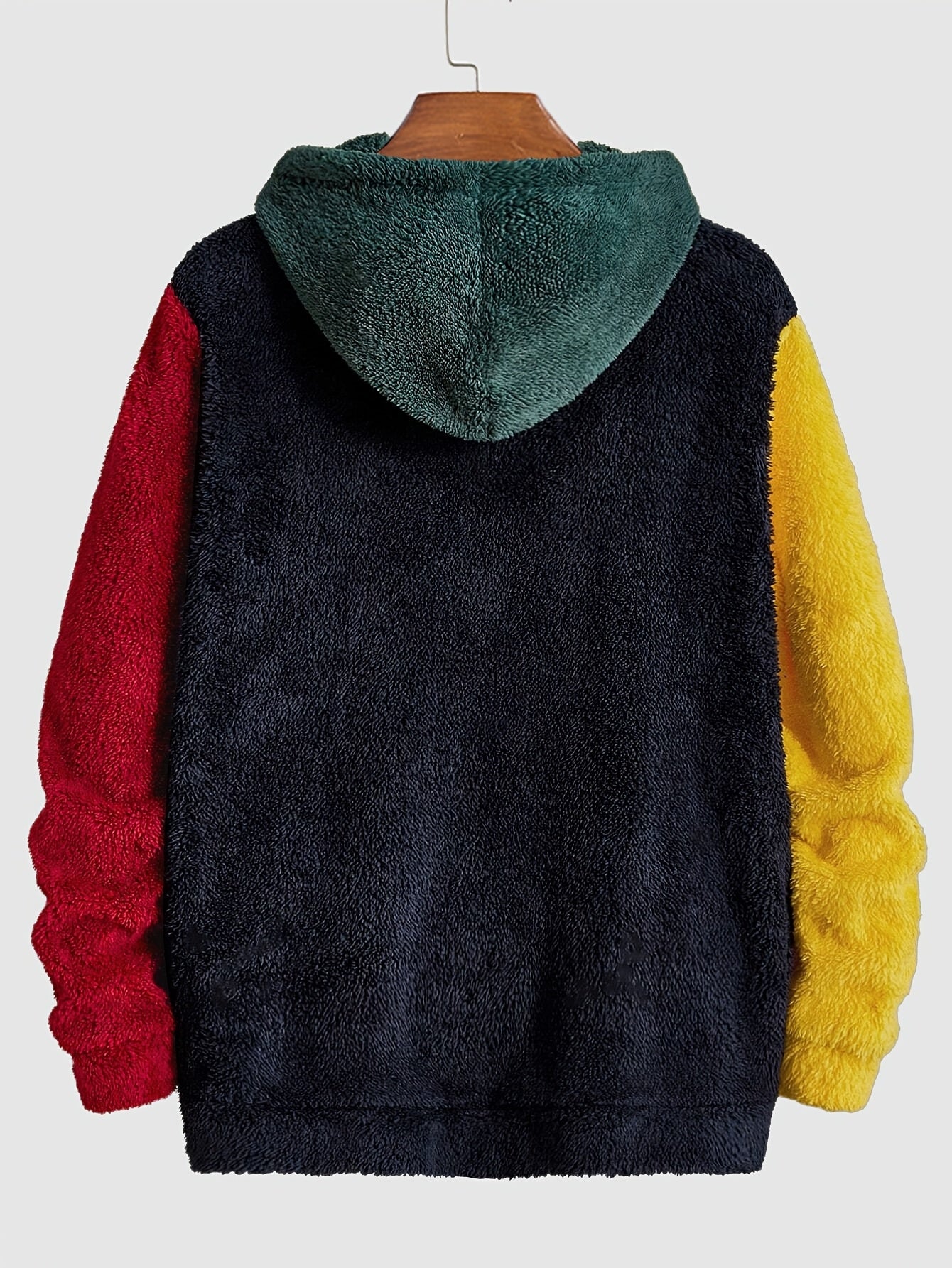 Sudadera con Capucha de Peluche Multicolor