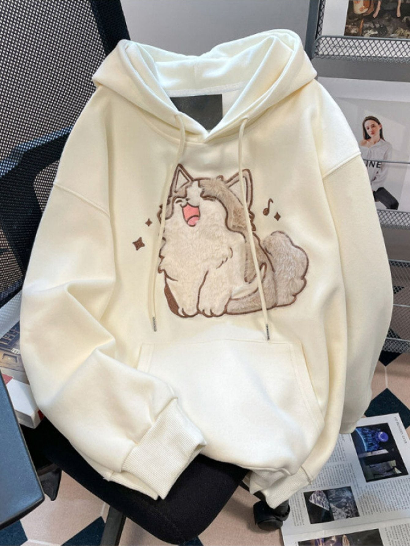 Sudadera de gato