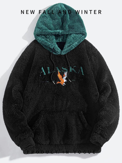 Sudadera con capucha de forro polar