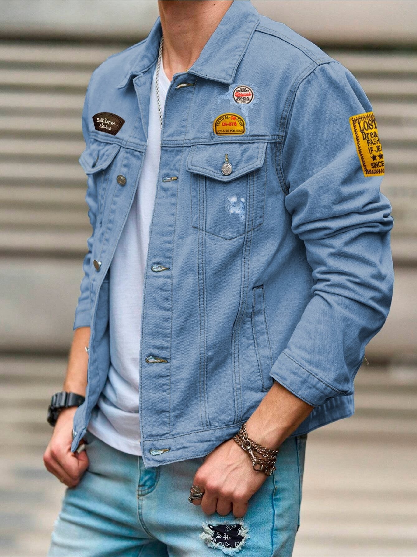 Chamarras de Mezclilla con Diseño Clásico