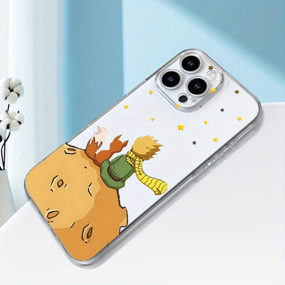 Príncipe Pequeño y un zorro bajo el cielo