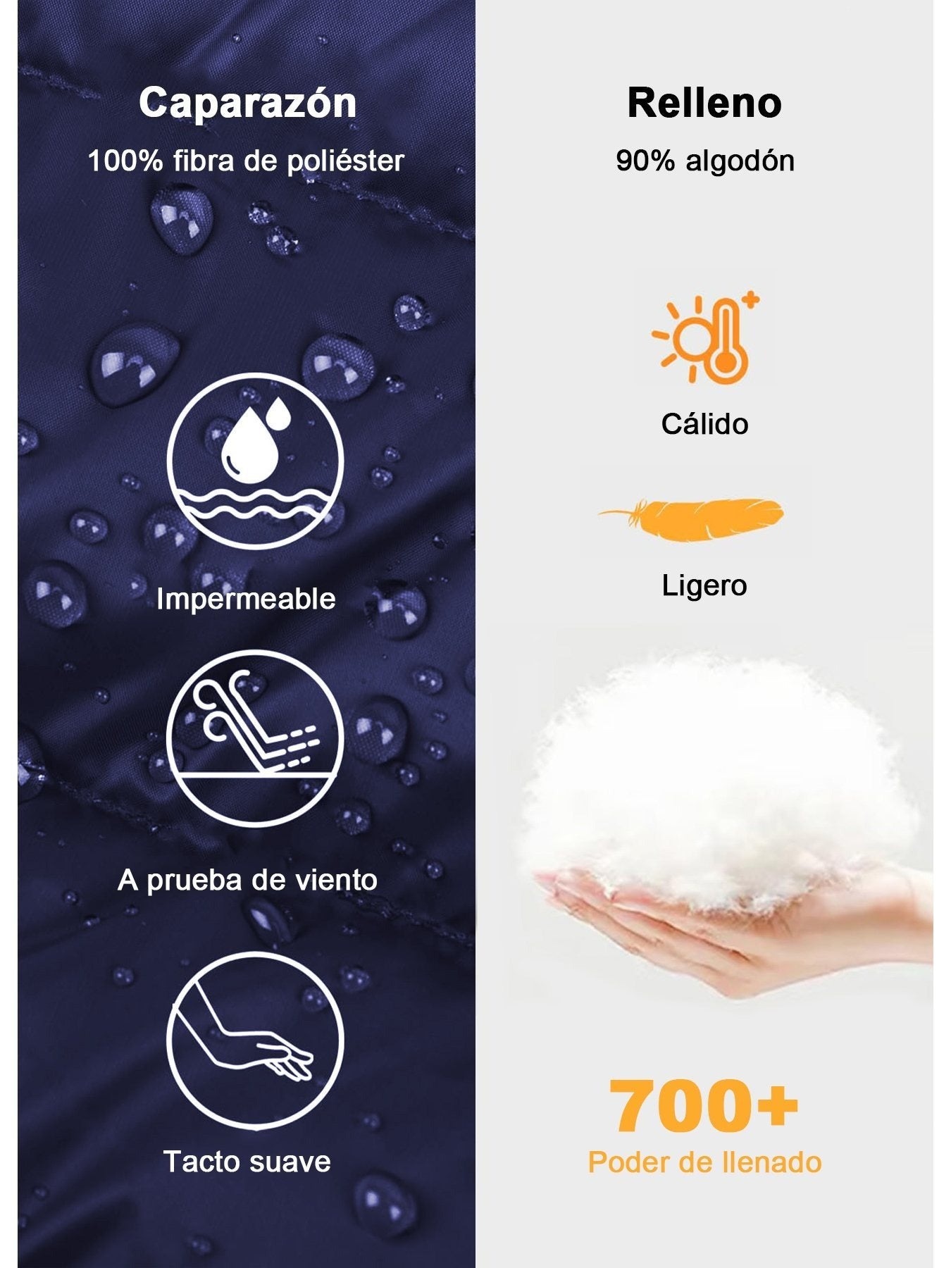 Chaqueta cálida estilo Vintage